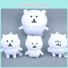 Nagano Bear Malay Plush Toy With Cartoon Expression For Gift Collection And