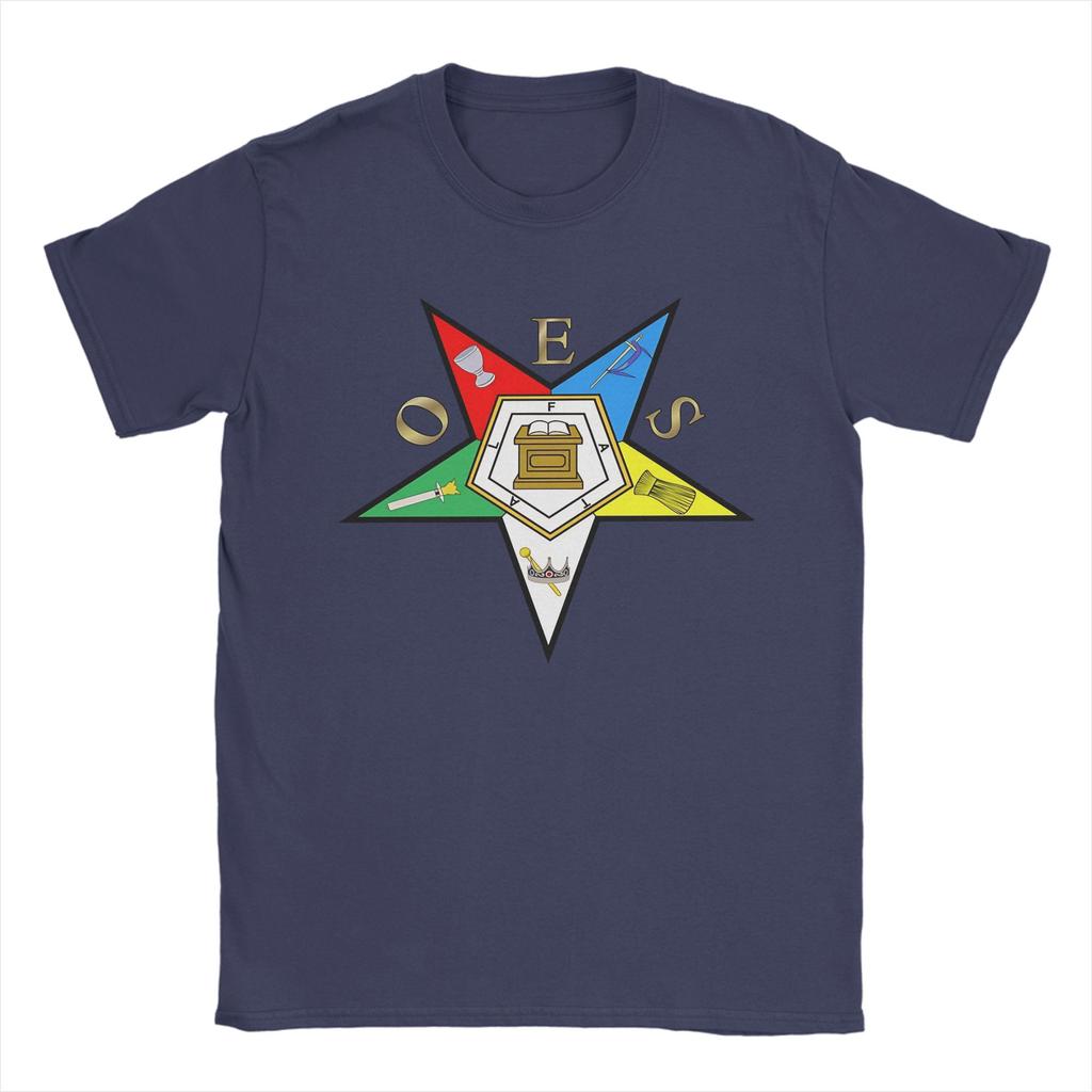 Order Of The Eastern Star Oes Tshirt Hip Hop Tshirts Short Sleeve Vintage Tops Summer 100 Cotton O Neck Plus Size Tees
