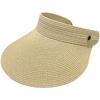 Weaving Visor, Empty Top Hat, Sun Protection Hat, Women's Sharafi Sun Hat, Foldable Hat, Cool Hat, UV Protection