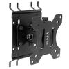 VIVO Articulating Pegboard Fits Screens Up To and Pegboards Up To Hole Single-Monitor Mount, 32" 0.25" Thick, 1" Spacing, Black, MOUNT-PB1