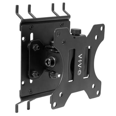 VIVO Articulating Pegboard Fits Screens Up To and Pegboards Up To Hole Single-Monitor Mount, 32" 0.25" Thick, 1" Spacing, Black, MOUNT-PB1