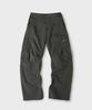 HOOVES Wide Straight Cargo Pants [Charcoal]
