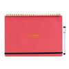 Gakken Sta:ful Whiteboard Notebook Write White B5 Red BD12011