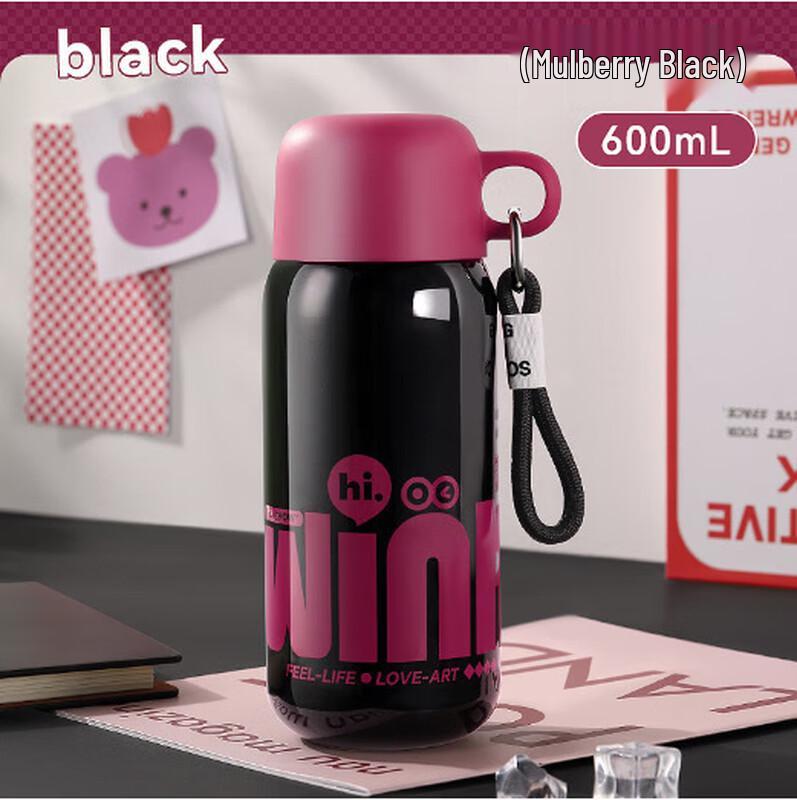 ZISIZ 316 Stainless Steel Insulated Mug with Straw and Lid