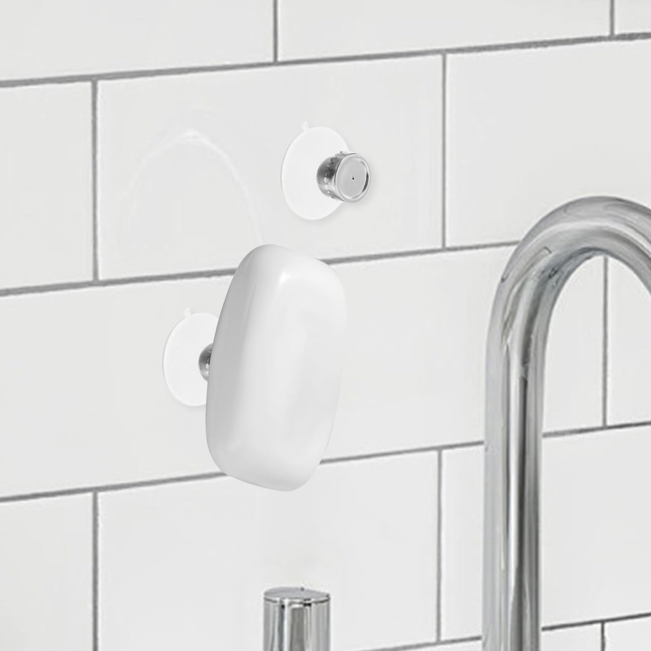 DOITOOL 2 Pcs Magnetic Soap Bar Holder, Self Draining Soap Dish, Magnetic Soap Holder for Shower Wall, Stainless Steel Soap Savers for Bar Soap,