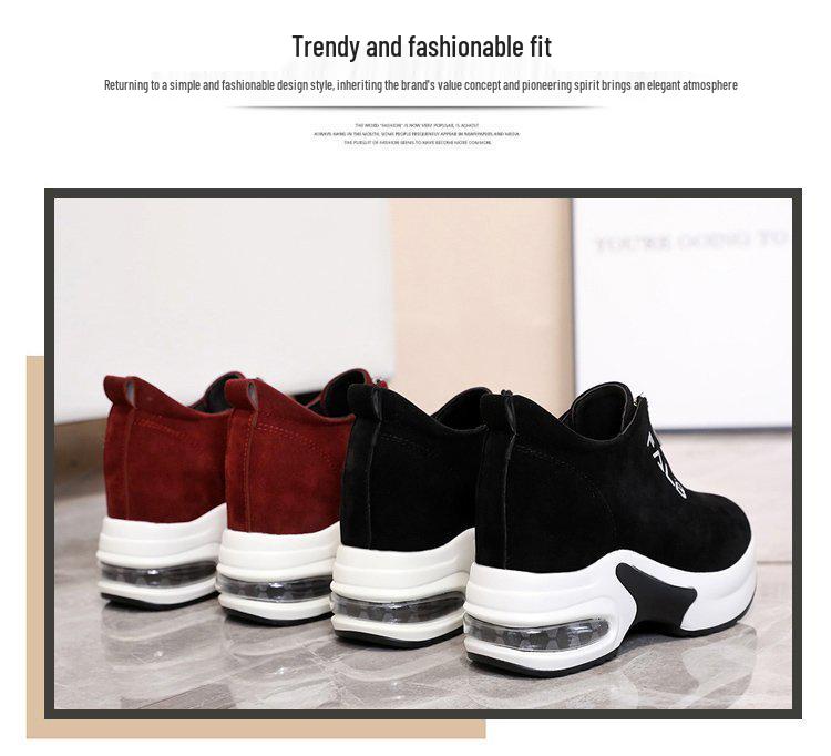 Dámské stylové platformové tenisky - Pohodlné boty se silnou podrážkou a vzduchovým polštářem