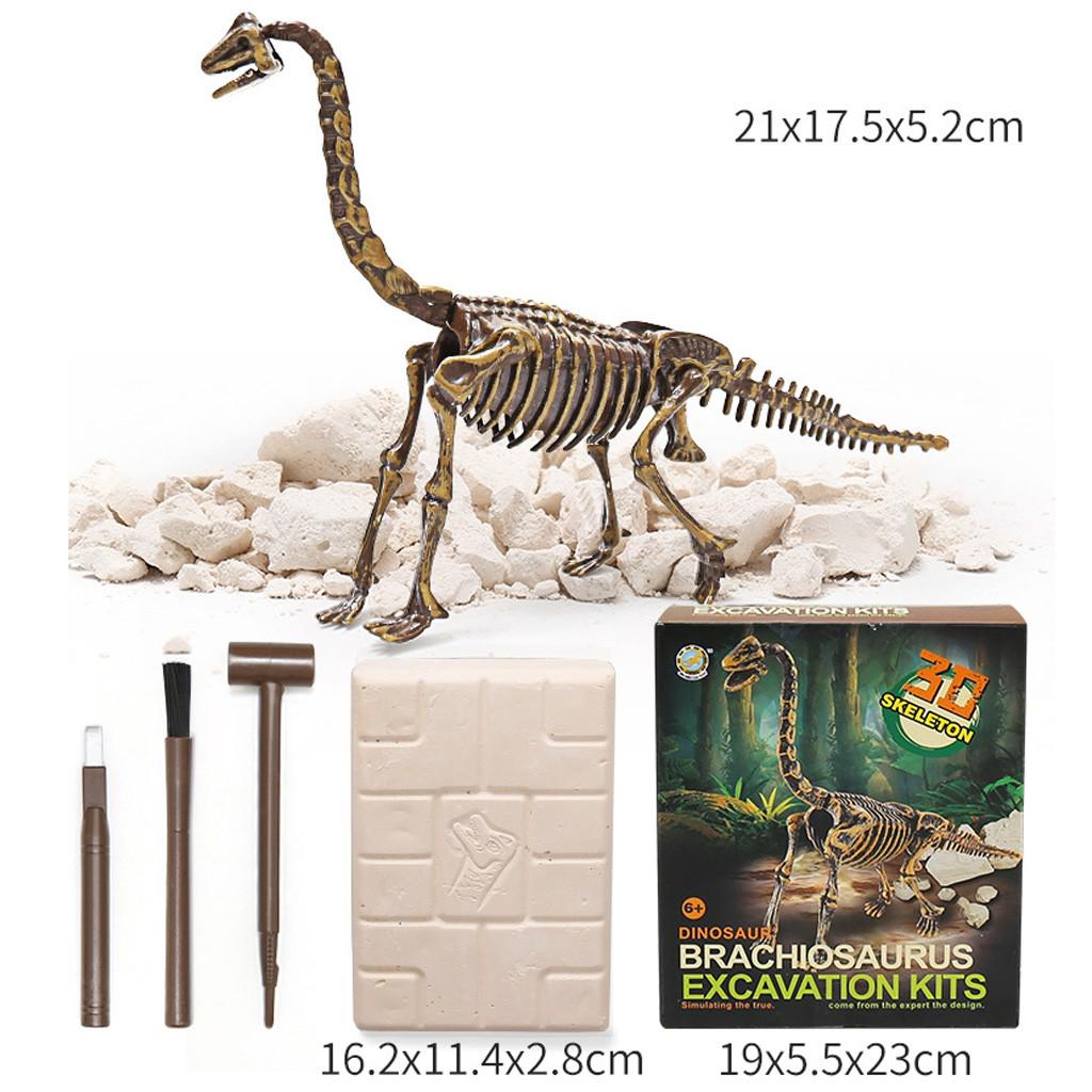 Dinosaur  Digging Game Kit Kids Dino Sandbox Activity Set