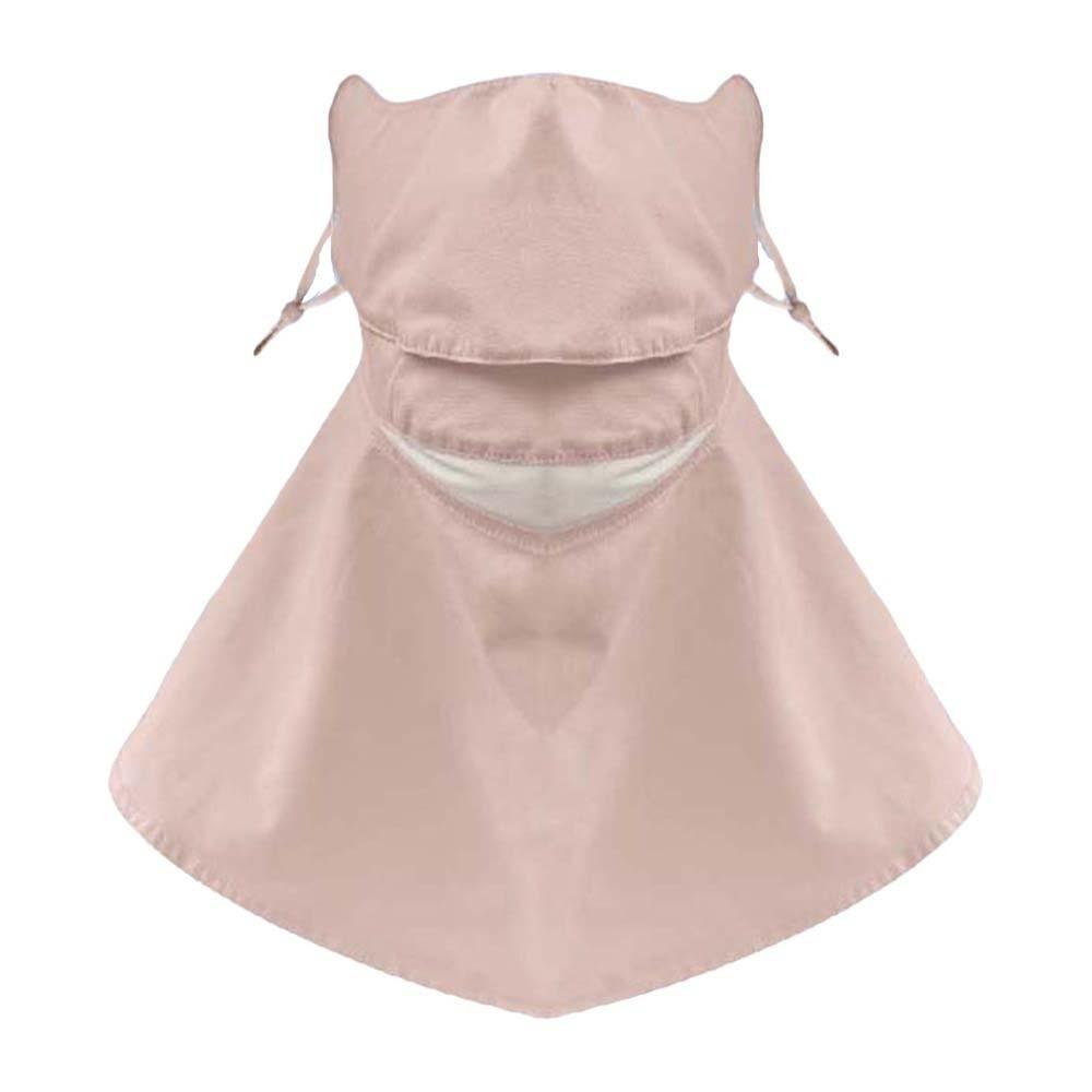 Elastic Face Sun Protection Ice Silk Breathable Sunshade Mask Sunscreen Mask with Shawl  School
