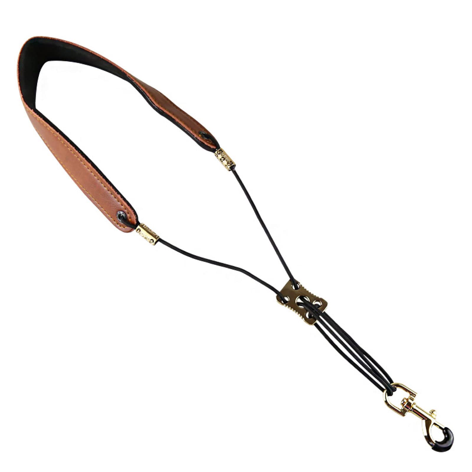 

MORYTRADE Ремень для саксофона Наплечная портупея для альт-, тенор- и баритон-саксофонов (коричневый)