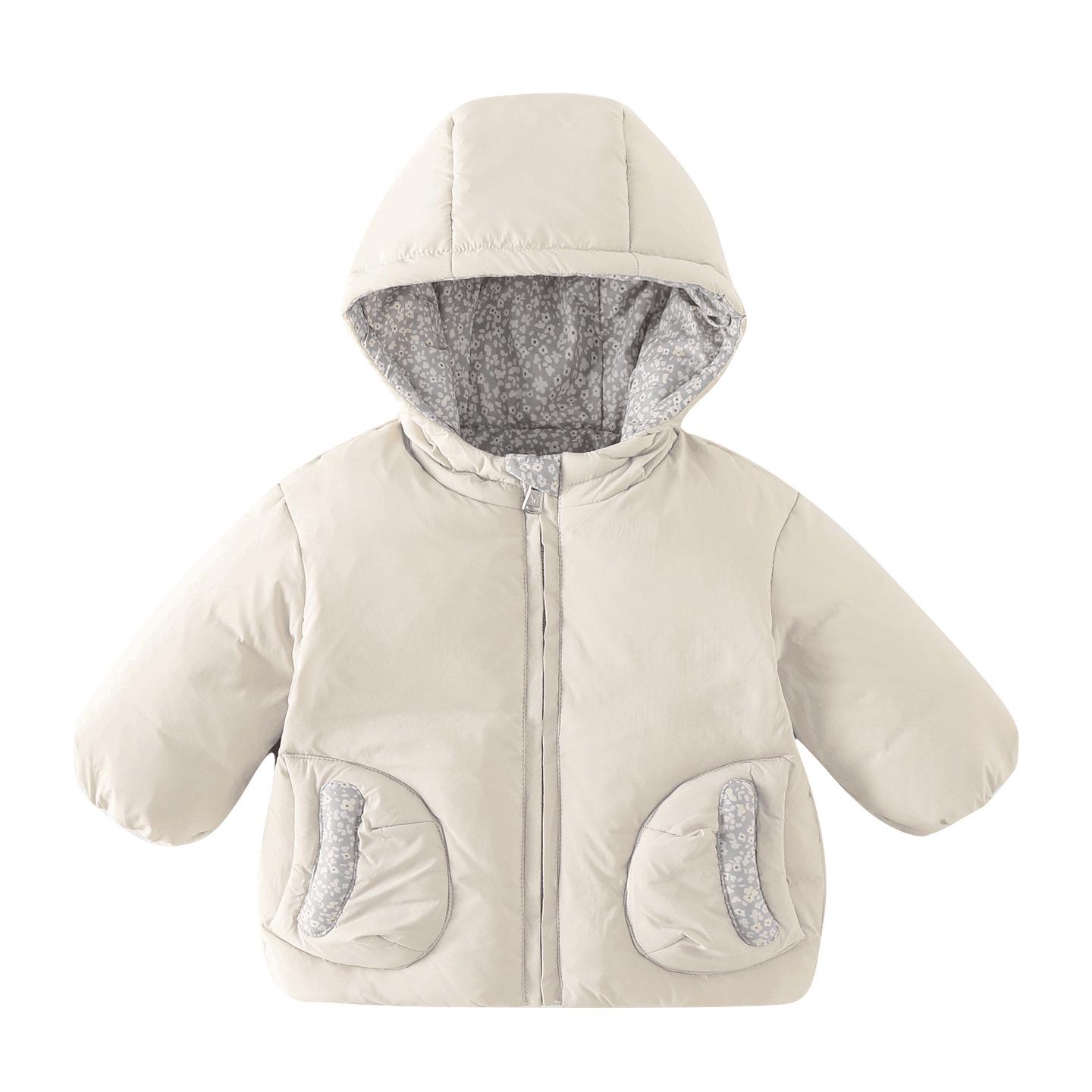 

2025 New Style Children s Winter Down Jacket with Velvet Lining - Thick, Outdoor Warm Coat 80 cm зелёный