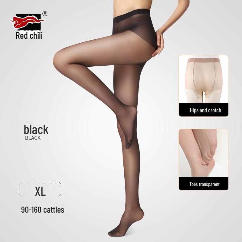 Red Pepper Women's Large Anti-Snag Durable Summer Stockings, Fits Up to 200 Pounds