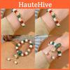 Elegant Handcrafted Resin Cat Paw Beaded Bracelet For Women Geometric Jewelry