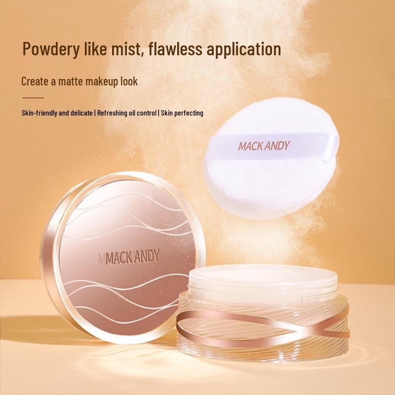 Andy Qingyang Liuyun Air Invisible Pore-Control Waterproof Setting Powder