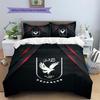 Al Ahly Sporting Club Pattern Bedding Quilt Set  Home Decoration  Gift (1 * duvet cover + 2 * pillowcase  without core)