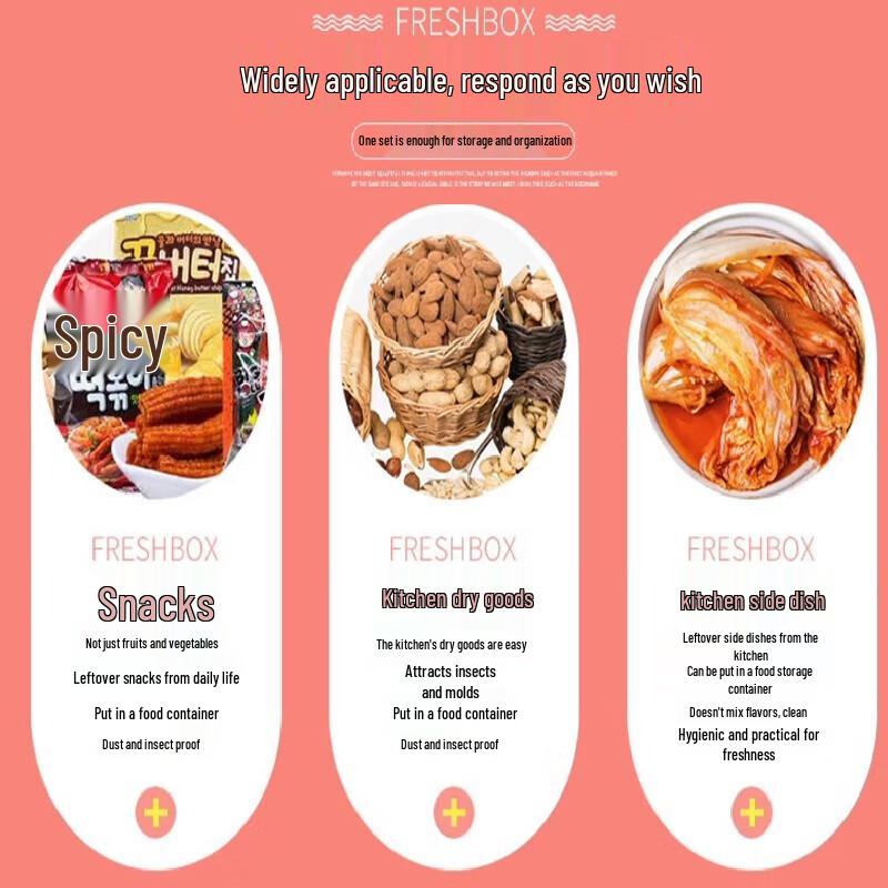 Homeglen Plastic Dish Storage Bin with Lid