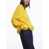 MD Spring New Arrival Basic Style Loose Casual Sweater round Neck Mohair Blended Sweater 1097008