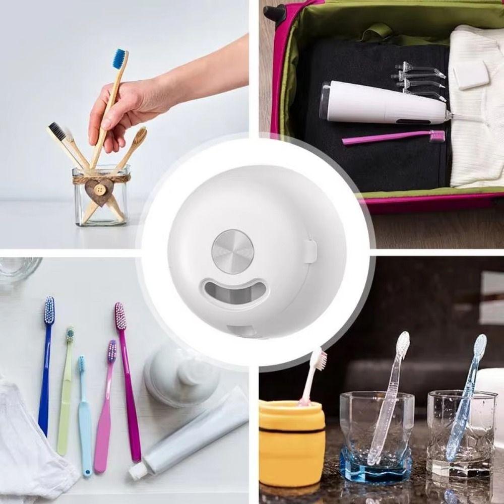 Wall Mounted 2 In 1 Toothbrush Holder Removable Smart Sensor Toothbrush Storage Box Daily Hygiene