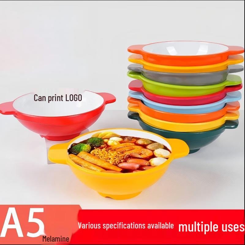 Diruien Melamine Commercial Noodle and Soup Bowl