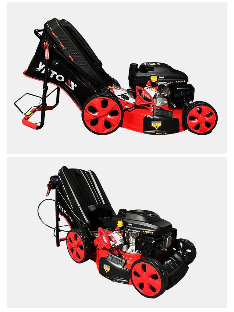 Yiertuo Gasoline Hand-Push Lawn Mower for Orchard and Garden