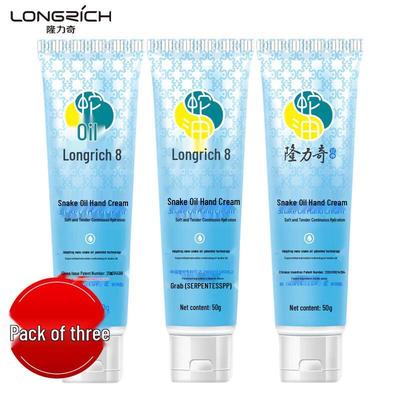 Longliqi Schlangenöl Handcreme 3er-Pack
