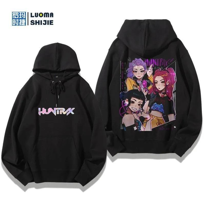 

2025 Kpop Fashion Hoodie - Demon Hunters Korean Style Quick Dry S-4XL Clothes Harajuku Anime Clothes 3XL