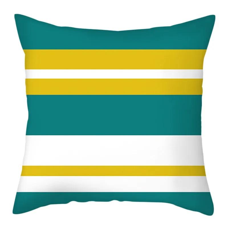 Geometric Style Printed Pillowcases Living Room Office Home Pillowcases Car Ornaments