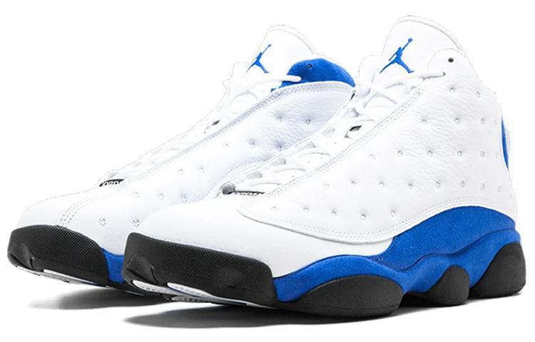 Jordan 13 Blanc Rétro Hyper Royal Noir 414571-117