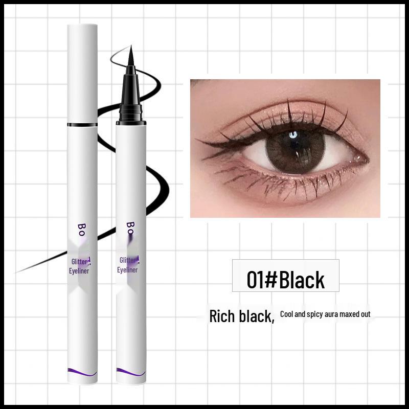 

Colorful Long-Lasting Waterproof Quick-Drying Smudge-Proof Eyeliner 0.6ML чёрный