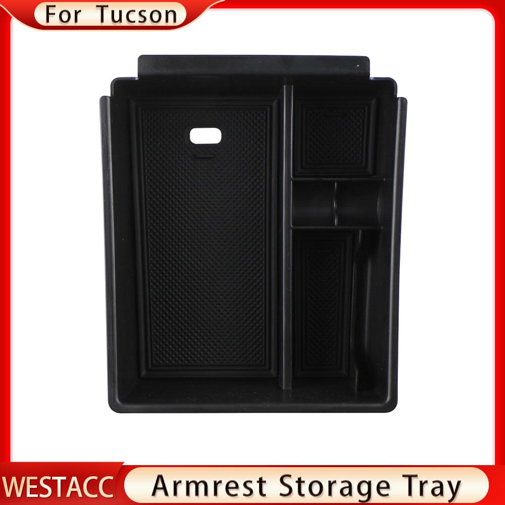 Auto Center Console Armlehne Box Lagerung Tray Fall für Hyundai Tucson NX4 2022 Organzier Tasche Verstauen Innen