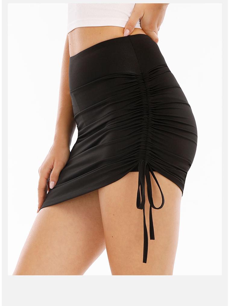 Quick-Dry Athletic Skirt with Drawstring for Running, Yoga, Badminton, and Tennis