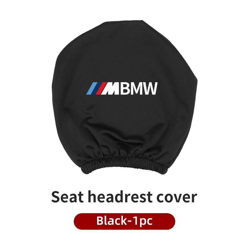 2025 Hot Cloth Car Seat Headrest Cover Anti-Dirty Elastic Protective Cover Car Interior Replacement Parts For BMW E30 E34 E36 E3