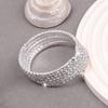 New Five Row Bracelet Jewelry Fashion Bridal Bracelet Elastic Bracelet Bracelet