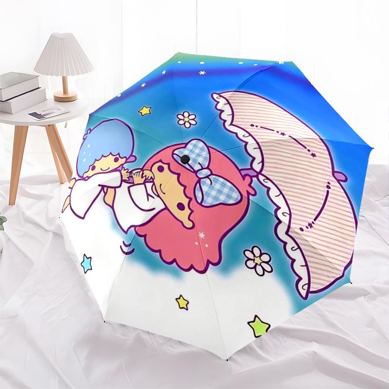 1pc Dreams Umbrella: Automatic Opening & Closing, Foldable Design, Outdoor Use, Festival Gift for Fans, Travelers, Everyday Use.K068