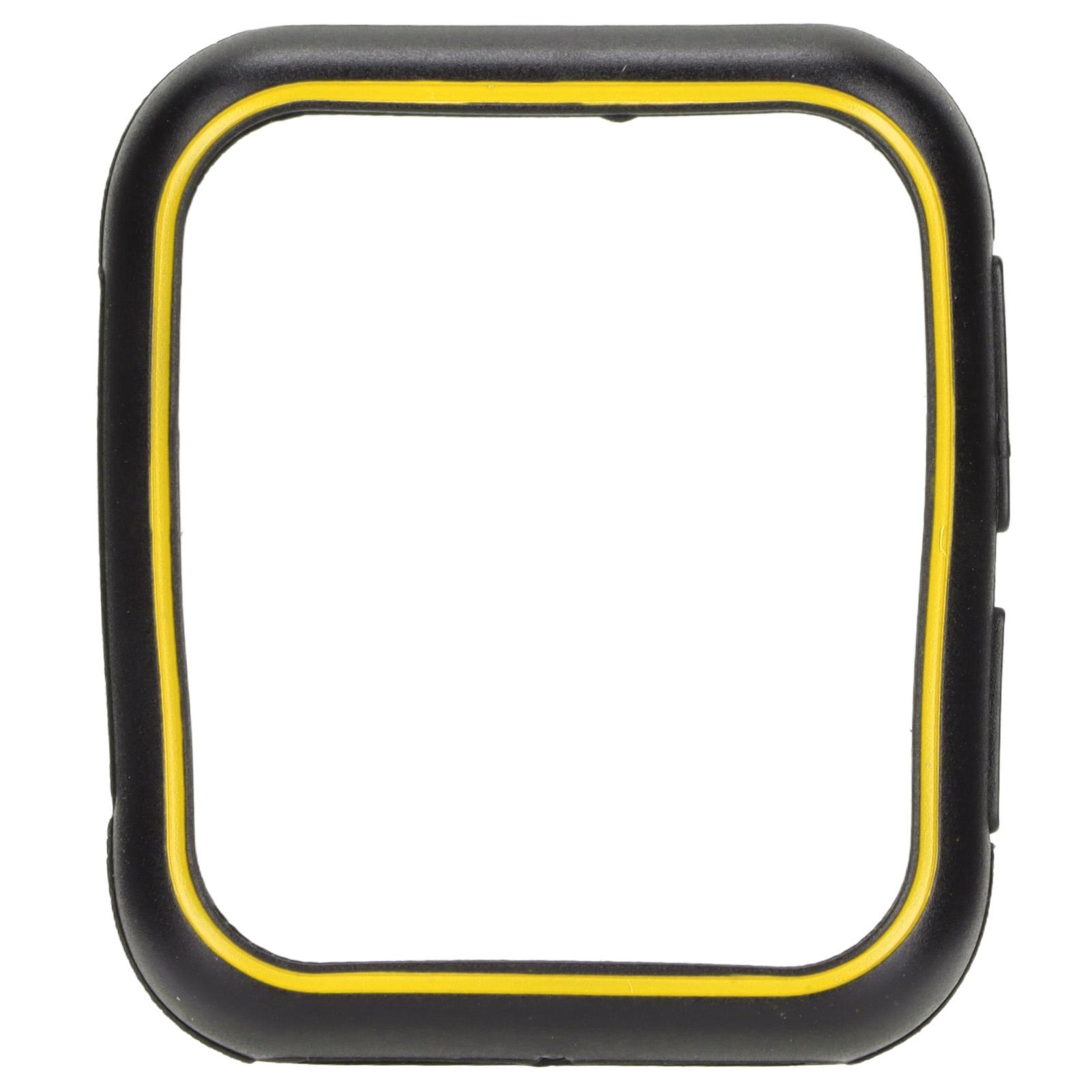 

М який захисний чохол з ТПУ для годинника 2 46 мм, стійкий до подряпин, захисна кришка для годинника Black Yellow