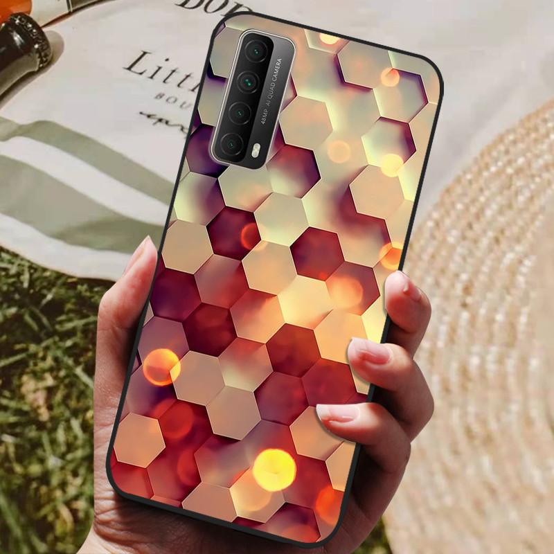 For Huawei P Smart 2021 Case Silicon Back Cover Phone Case For Huawei PSmart 2021 Soft Case P Smart 2021 6.67" Fundas bumper Bag