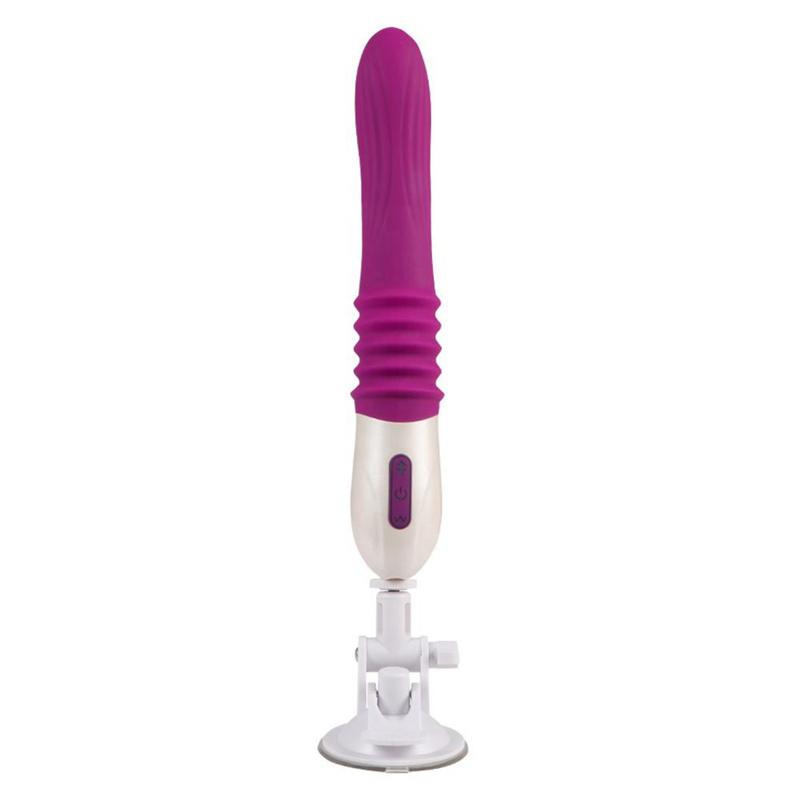 Adult Sex Toys Vibrator Dildo Real Touch Automatic Retractable Thrusting G Spot Free Your Hand For Women Vagina
