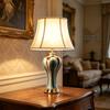 Elegant Chinese Ceramic Table Lamp for Living Room & Bedroom Decor