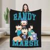 Randy Marsh Southparks Manta de Lã Inverno Manta Quente Multifuncional para Sofá Tapete de Exterior Peça