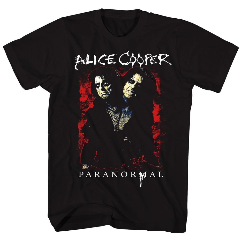 

ALICE COOPER cd cvr PARANORMAL 2 Alices Official SHIRT XL New welcome billion Unisex T-Shirt XXL
