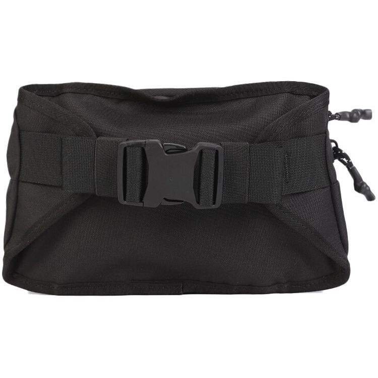 The North Face 3L Basic Letter Logo Printed Portable Crossbody Bag Chest Bag Waist Bag Outdoor Bag Unisex Bags Black 3KZX-KX7