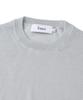 KNITTED Shellon Cooling Single Crop Round Knit Light Grey