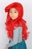 Topcosplay Mermaid Wig for Red Curly Cosplay Halloween Costume Theater One Size Fits School with Net Kids, Hair, Wig, Wig, Wig, Costume, Most,