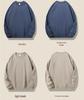 16-kleurige geborstelde katoenen fleece ronde hals casual hoodie voor koppels