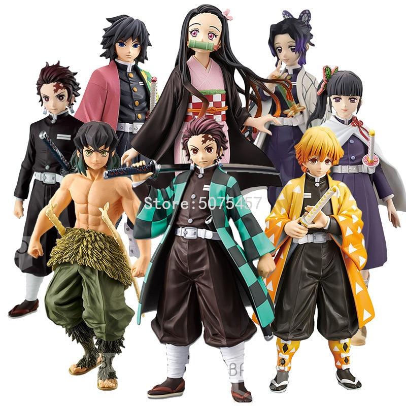 Anime Figure Rengoku Kyoujurou Spm Action Figure Demon Slayer Kamado Tanjirou Figurine Model Doll Toys