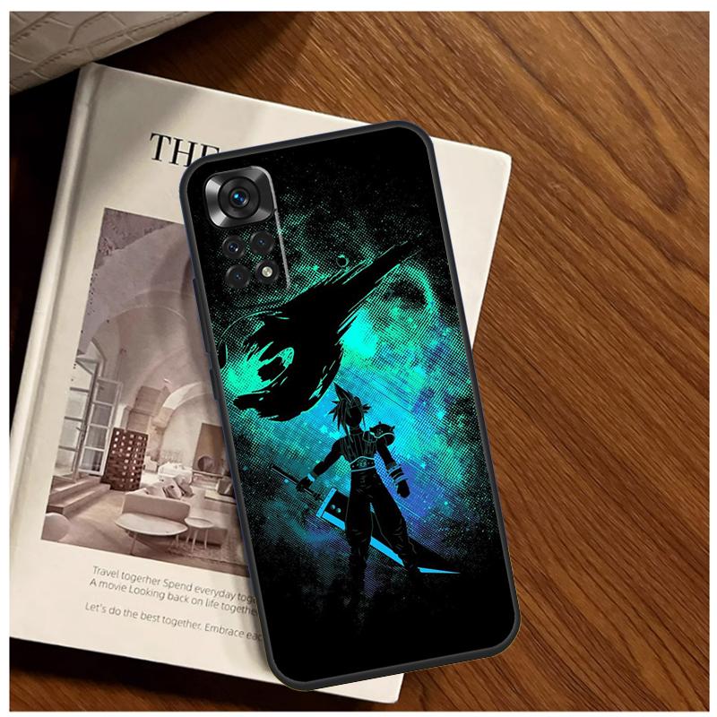 Final Fantasy VII Case For Xiaomi Redmi Note 11 10 9 12 13 14 Pro 11S 12S Cover For Redmi 15 10C 13C 12C 14C