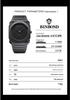 Binbang Octagonal Luxury Waterproof Men's Quartz Watch