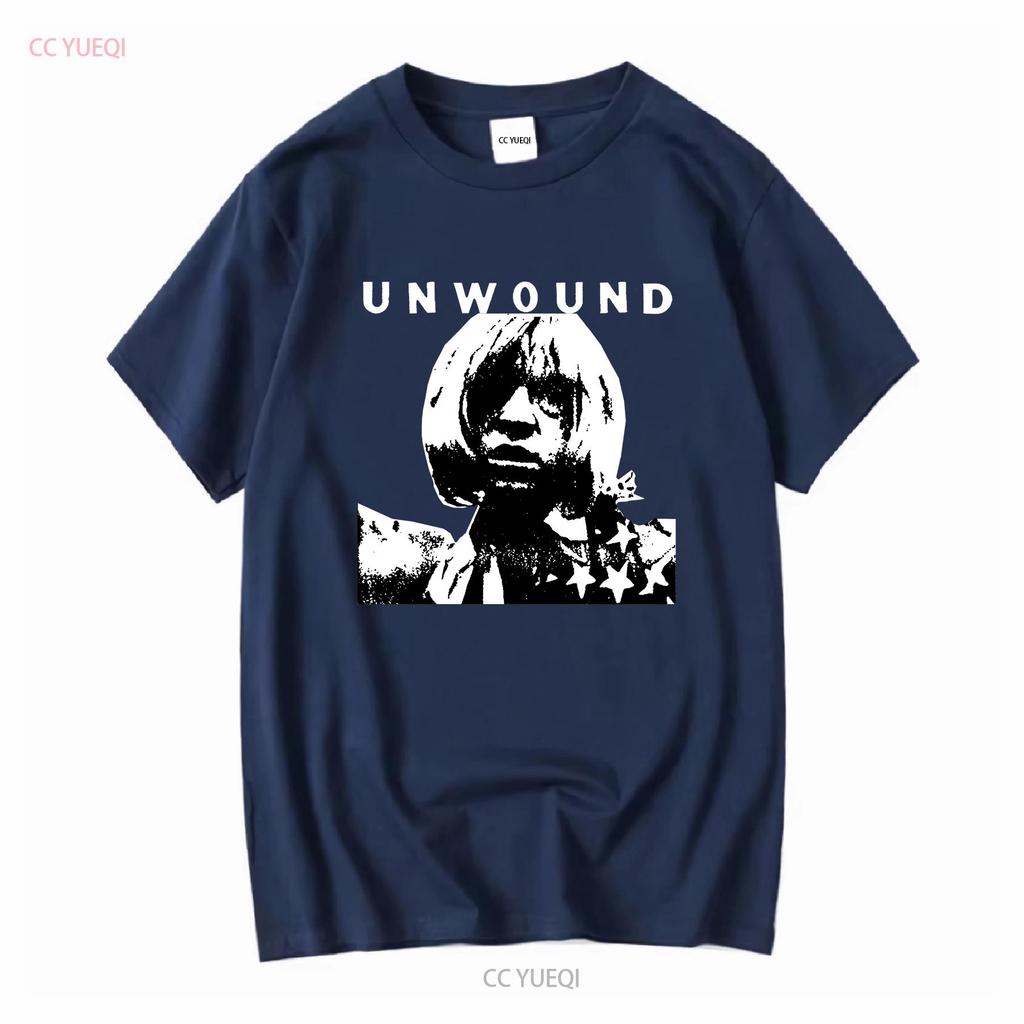 Unwound Band T Shirt Tour 2023 Concert Outfit Merch Sticker Setlist Reunion Jersey Long or Short Sleeves Vintage Washed Unisex