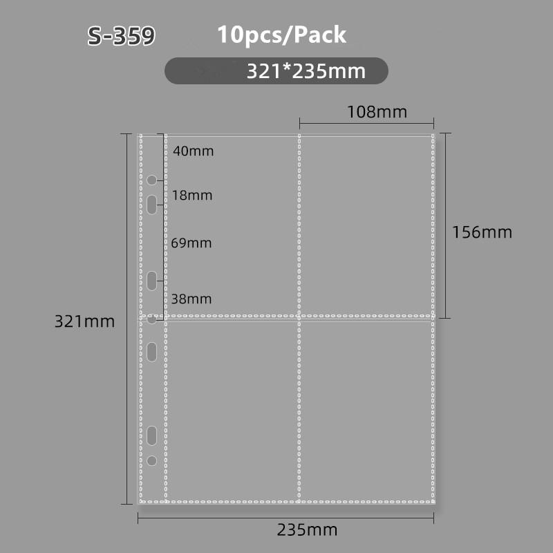 MINKYS Kawaii 5/6/9 Spaces 3 Inch Kpop Photo Card Binder Large Capacity Idol Photocard Album Photocards Binder Collect Book