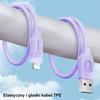 Usams Kabel Lightning  2,4A 1,2Mfast Charging Lithe Series  Czarny/Black Sj565Usb01(Us-Sj565)