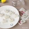 Small Paragraph -- 6pcs Simple Elegant Temperament Clip Cute Girl Headdress 4cm Imitation Pearl Hair Clip Bath Hair French Retro